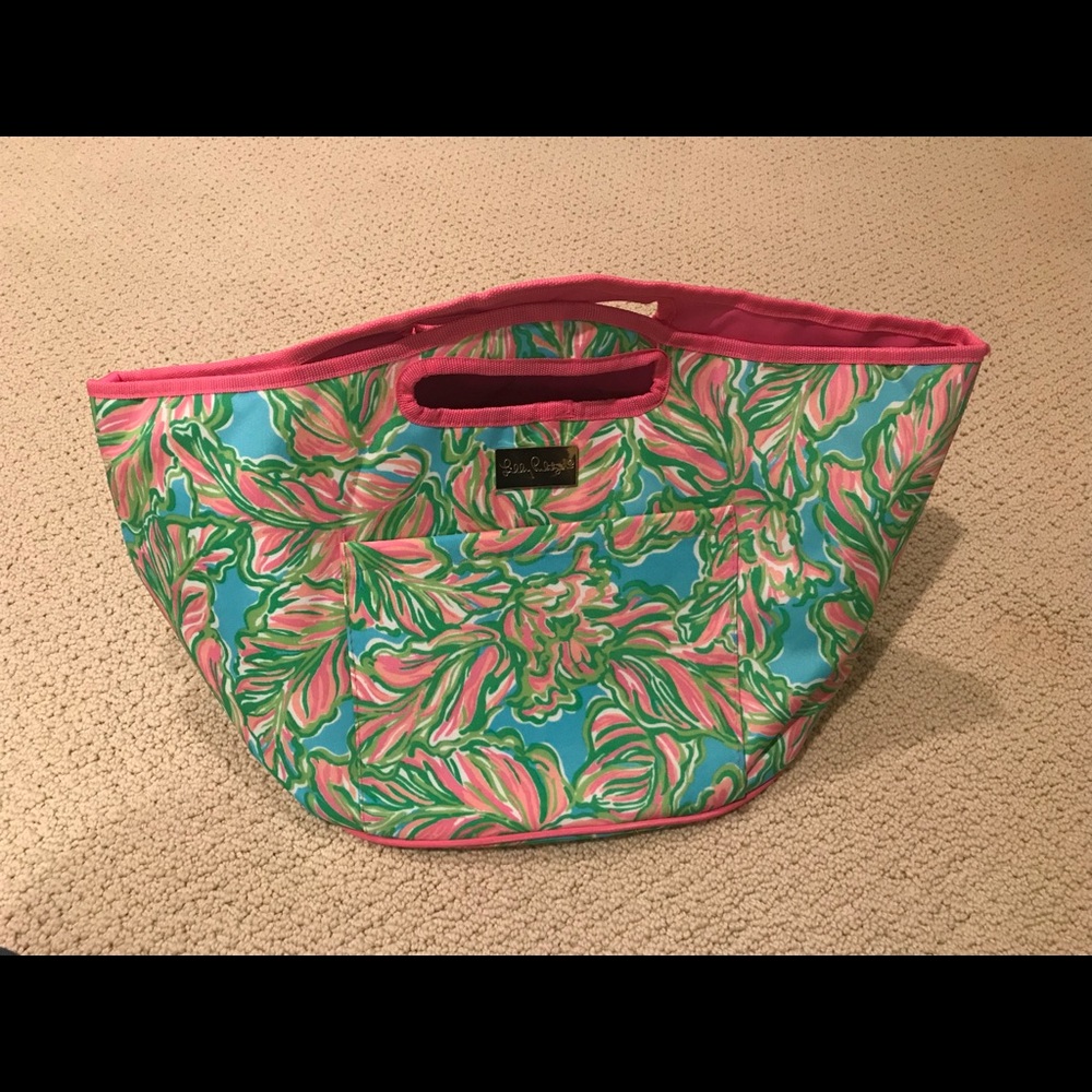Lilly Pulitzer insulated beverage bag
